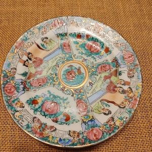 Vintage asian decor plate